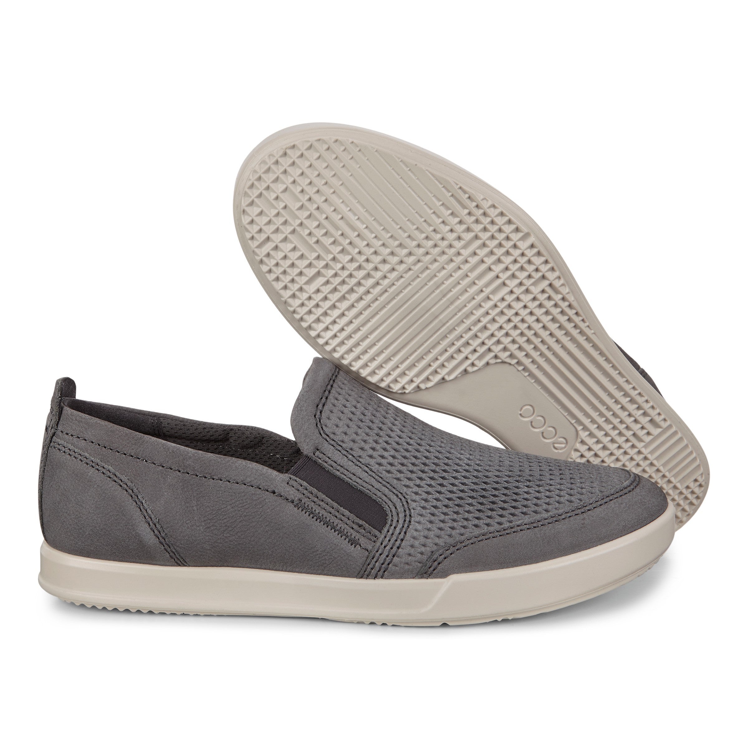 Ecco collin 2.0 slip on cheap perforated