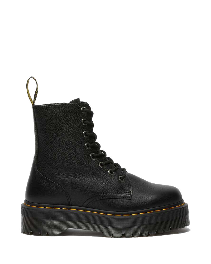 Doc martens soft leather hotsell black boots