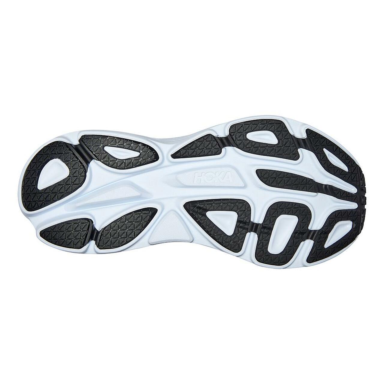 Hoka Men's Bondi 8 - Black/White