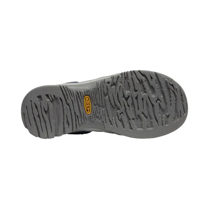 KEEN Women's Whisper - Topdown View of Shoe sole with KEEN logo in the middle