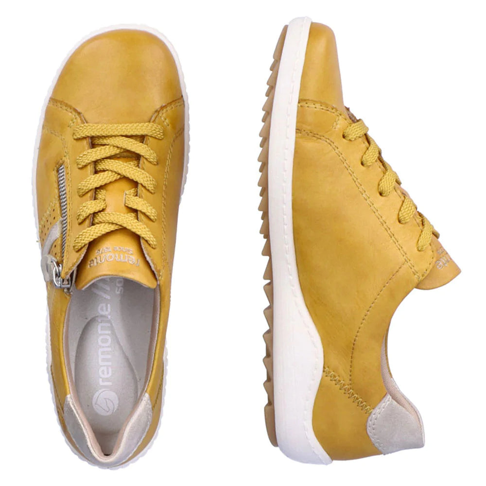 Women's Remonte by Rieker Women's LIV Casual Sneaker - Yellow