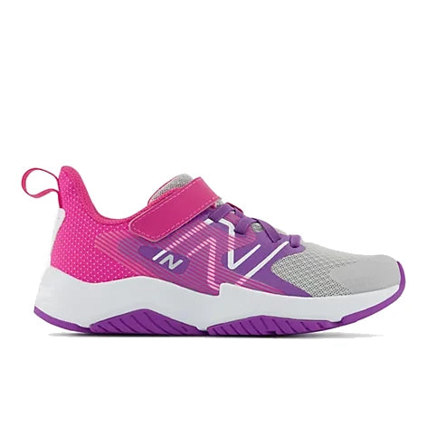 New Balance Children's Rave Run v2 Bungee Lace with Top Strap - Summer Fog